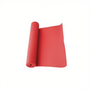 Tapete de Yoga Rojo de PVC, 173*61*0.4cm, Tapete de Ejercicio Resistente para Fitness y Flexibilidad - Product Image 2