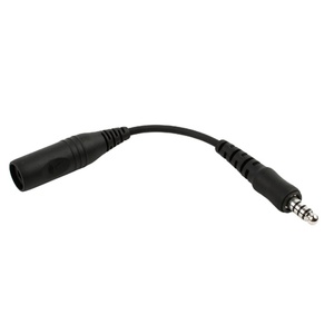 ปลั๊กเชื่อมต่อเสียงชุดหูฟังเฮลิคอปเตอร์ 4 พิน U-174 / TP-120 - Product Image 5
