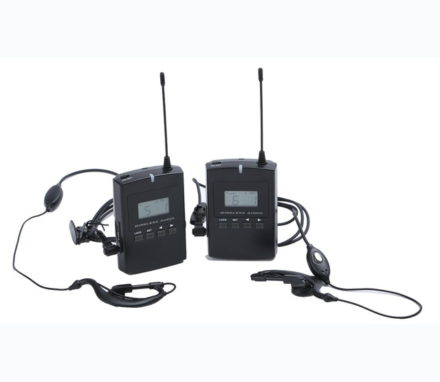 Mix Tech Mixous Two Way Tour Guide System WAT01-TW for Factory Tour Guiding School Church  Training Participant Interact