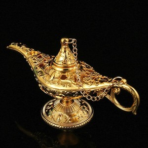 Aladdin đèn ma thuật Nga Hàng Mã đèn 1001 Đêm phước lành phòng khách Đông nam Á phong cách thủ công kim loại đồ nội thất trang trí - Product Image 5