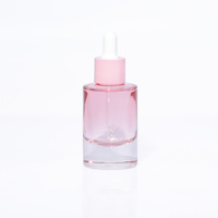 Vente en gros sérum pour les yeux huile essentielle flacon en verre avec compte-gouttes flacon en verre vide avec bouchon compte-gouttes pour emballage cosmétique