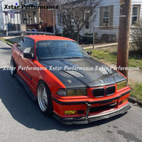 Capot de capot en fibre de carbone style GTR pour Bmw Série 3 E36 Coupé 2 portes 1991-1998