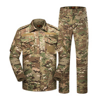 Ensemble de vêtements de chasse camouflage imperméable pour homme, veste et pantalon, vêtements de chasse au cerf et au canard, vêtements tactiques coupe-vent