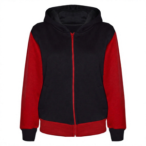 Ensemble de survêtement pour homme, noir et bleu, à capuche, avec cordon de serrage, pantalon long, décontracté, coupe classique, 100% coton biologique - Product Image 2