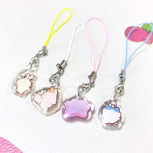 <span class=keywords><strong>Prix</strong></span> usine Offre Spéciale impression <span class=keywords><strong>double</strong></span> face conception mignonne porte-clés en acrylique avec corde <span class=keywords><strong>de</strong></span> couleur différente - Product Image 2