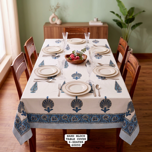 Nappe en coton tissé imprimé floral, légère, durable, personnalisable, bordure rose, lavable en machine, pour la maison, les fêtes et la décoration de table - Product Image 3