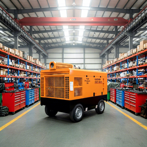 เครื่องอัดอากาศดีเซล Kaishan KSCY-425/10 10 บาร์ 425CFM สำหรับการขุดเจาะบ่อน้ำและการระเบิดในเหมือง - Product Image 5