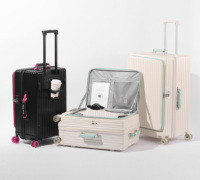 Valise de voyage d'affaires 20 pouces légère, de luxe, moderne, avec serrure TSA, extensible et à 4 roues – Offre spéciale