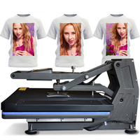 ST-4050A 40x50cm imprimante à sublimation hydraulique presse à chaud Machine d'impression de t-shirt étui de téléphone/sac/puzzle/roche/verre CE
