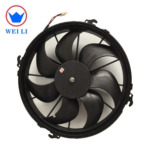 Kipas Pendingin Evaporator 2026 VA01-BP70/LL-66A 24V Pengganti Kipas SPAL Tipe Tarik (Suction) 7 Baling-baling LNF2201XQ7 - Product Image 1