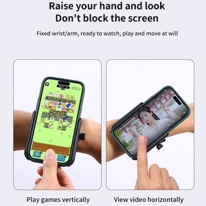 Sports running 360 rotate wristband mobile phone holder <b>portable</b> armbands 2 in 1 cellphone strand universal support bracket - Product Image 2