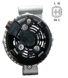 Alternateur à haut rendement 12V 130A 7S assemblage d'alternateur automobile pour <span class=keywords><strong>HONDA</strong></span> <span class=keywords><strong>ACCORD</strong></span> ACURA 2.4L alternateur de voiture 11390 104210-5890 - Product Image 6