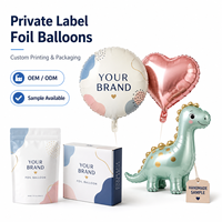 Individuelle Folienballons Bedruckte Ballons Personalisiertes Gedrucktes LOGO Form Muttertag Abschlussfeier Dekorative Werbe-Folienballons