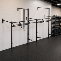 Barre de traction murale réglable en acier robuste pour la musculation à domicile et l'entraînement sportif