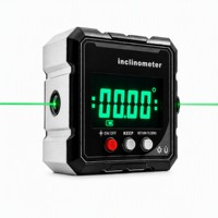 Niveau laser infrarouge 2 lignes DIY ETOPOO DC02Z, dispositif de nivellement manuel intérieur à angle droit de 90 degrés