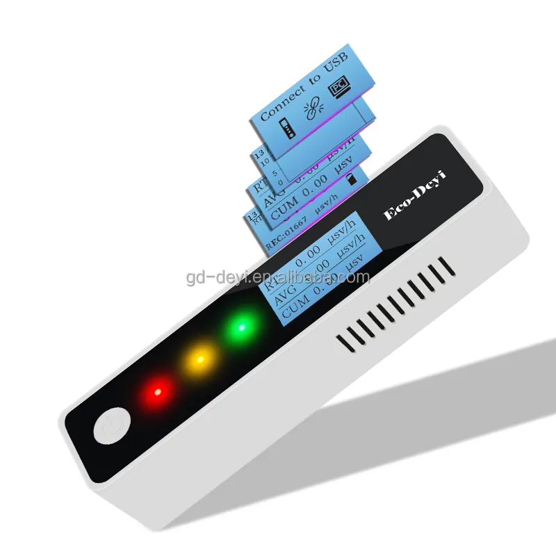 Detector de dosímetro Personal Digital, dispositivo de medición de la dosis de rayos ultravioleta, dispositivo de eliminación de rayos X y radiación