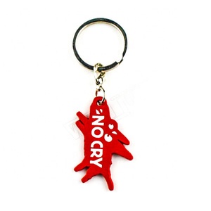 Anime Keychains Metal Zinc Alloy Vintage Cartoon Cute Design Customizable Bulk Charms Accessories