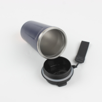 Gobelet isotherme anti-renversement avec base à ventouse, 380 ml, 510 ml, affichage LED de la température, doublure en acier inoxydable intelligent, tasse à café
