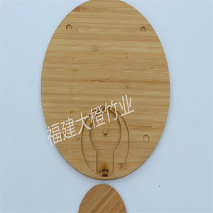 แท่นชาร์จไร้สายแบบกำหนดเอง รุ่น FJDC26 วัสดุไม้ไผ่ ของขวัญสำหรับใช้ในบ้าน - Product Image 3