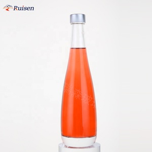 Bouteille d'eau en verre personnalisée de 300 <span class=keywords><strong>ml</strong></span>, 330 <span class=keywords><strong>ml</strong></span>, 500 <span class=keywords><strong>ml</strong></span>, bouteilles en verre pour boissons, jus, bouteille d'eau avec couvercles - Product Image 6