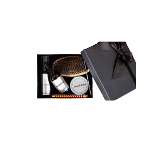6 pièces d'huile <span class=keywords><strong>de</strong></span> <span class=keywords><strong>pain</strong></span> pour hommes baume en gel brosse à barbe en bois <span class=keywords><strong>de</strong></span> poils <span class=keywords><strong>de</strong></span> sanglier ensemble <span class=keywords><strong>de</strong></span> peignes Kit <span class=keywords><strong>de</strong></span> toilettage <span class=keywords><strong>de</strong></span> barbe avec ciseaux à <span class=keywords><strong>pain</strong></span> - Product Image 3