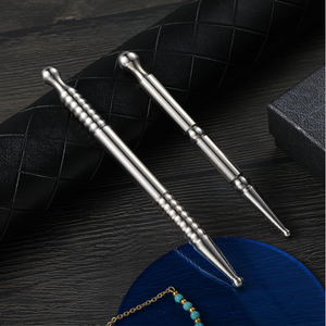 Double sonde pour l'acupuncture et l'acupression, stylo d'acupuncture auriculaire, outils de réflexologie faciale (<span class=keywords><strong>Dien</strong></span> <span class=keywords><strong>Chan</strong></span>), ensemble de 2 stylos - Product Image 3