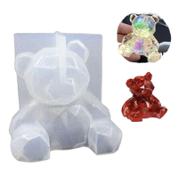 Moule en silicone pour poupée en trois dimensions, moule à colle pour poupée fluide en plâtre