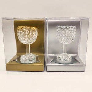 Fabrika doğrudan tedarik noel şarap bardağı hediye kutulu noel süslemeleri gümrükleme - Product Image 1