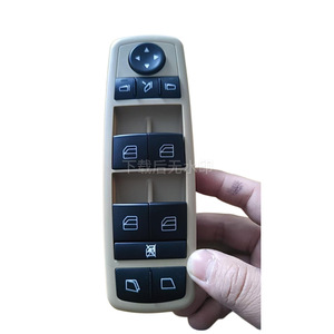 Interruptor de control de ventana eléctrico 2518300390 beige para Mercedes Benz R350 GL450 GL550 - Product Image 1
