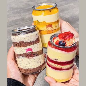 Latas de Plástico PET Desechables de 250ml, 350ml, 500ml con Logotipo Personalizado, Libres de BPA, Aptas para Alimentos, Impresas con Serigrafía, Selladas con Anillo - Product Image 3