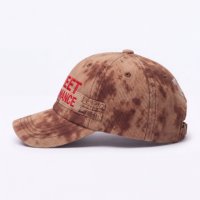 Casquette de baseball en velours côtelé personnalisée avec logo, 6 panneaux, impression par transfert thermique, patch en tissu éponge chenille, lettres, unisexe, rétro, OEM ODM, quatre couleurs