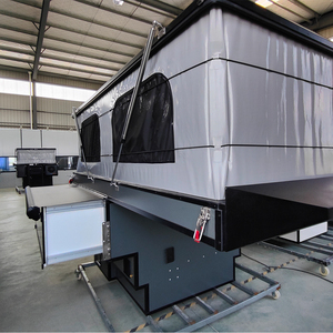 침대 확장, 냉장고, 태양광 시스템을 갖춘 신뢰성 높은 오프로드 픽업 캠퍼, 야생 탐험에 최적화 - Product Image 3