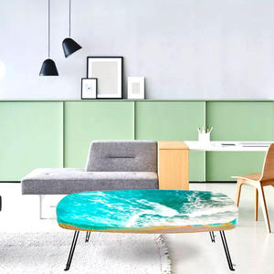 แม่พิมพ์ซิลิโคนทำจากเรซินรูปร่างแม่น้ำทรงรีแม่พิมพ์ซิลิโคนหนาทรงรีสำหรับงานฝีมือจากเรซิ่นของตกแต่งบ้านแบบ DIY - Product Image 3