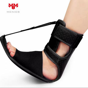 Manchon de compression pour la cheville Menics OEM/ODM, néoprène, attelle de dorsiflexion de la cheville, soulagement des tendons plantaires, rééducation du sommeil - Product Image 1