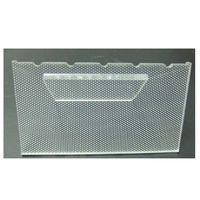 Panneau lumineux LED à bords lumineux sur mesure, plaque diffuseur en acrylique pour panneau LED