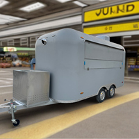 Remorque alimentaire mobile Coffee Street Remorque alimentaire personnalisable Street View