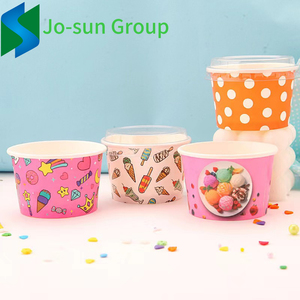 Gobelet en papier de 4 oz pour crème glacée et yaourt - Product Image 2