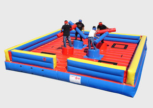 <span class=keywords><strong>Jeux</strong></span> <span class=keywords><strong>de</strong></span> fête en plein air Jeu <span class=keywords><strong>de</strong></span> duel gonflable plein d'entrain Gladiator Joust Bouncer Plate-forme <span class=keywords><strong>de</strong></span> <span class=keywords><strong>jeux</strong></span> gonflables pour enfants et adultes - Product Image 2