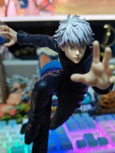 Modellino PVC all'ingrosso <span class=keywords><strong>Jujutsu</strong></span> Satoru Gojo 2.0, statuetta da battaglia ufficiale, personaggio anime da collezione, ornamento da scrivania originale - Product Image 6