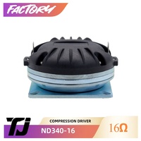 Équipement audio professionnel, haut-parleur à compression à néodyme 100W, driver HF 1,0 pouce, 10kHz, 8 ohms, pour discothèque/club/maison