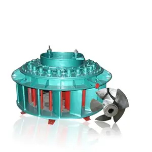 Turbin Kaplan energi alternatif kepala rendah turbin hidro mikro