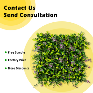 Tấm chắn riêng tư bằng nhựa lá khuynh diệp và lá bách P198, khuyến mãi nóng, làm hàng rào, phông nền, tường cây xanh nhân tạo - Product Image 3