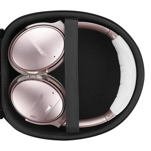 EVA Headphone <b>Storage</b> Case Black Zippered Anti Shock Protective Case For Over Ear Headphones Portable Carrying Bag - Product Image 4