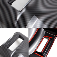 Para Accesorios Patrol Y63 2025-2026, Cubierta Protectora de Ventilación del Reposabrazos Trasero, Impermeable, Negra, ABS, para Consola Interior