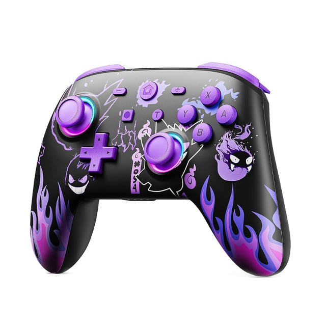 Wireless Controller for Nintendo Switch Pro Gamepad NFC RGB Light Somatosensory Wireless Gaming Controller