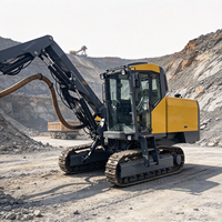 Foreuse sur chenilles hydraulique complète d'occasion à bas prix, 168 kW, moteur diesel, modèle T40, pour le forage de trous de dynamitage dans les mines et carrières