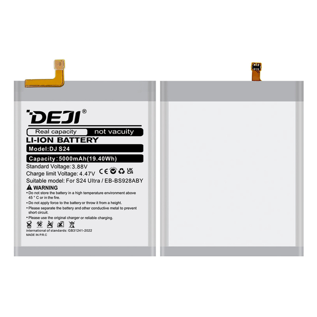 ODM EB-BS928ABY Battery 4855mAn 3.88V for Samsung Galaxy S24 Ultra 5G S928 Phone Replacement Battery