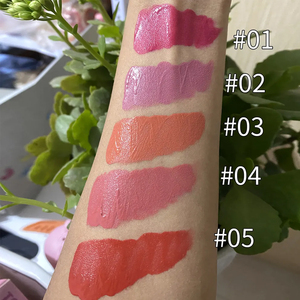 Long-Lasting Matte Silky Soft Mineral Liquid <strong>Blusher</strong> for Fair Skin Tone Custom Logo Screw Cap Squeeze <strong>Sponge</strong> Head for Face Use - Product Image 4