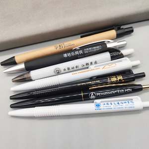 Custom Branded Rubber Coated Click Sports <b>Ballpoint</b> <b>Pen</b> Multi-color Ink Normal Refill for Hotel Promotion Giveaway Gift Custom - Product Image 2