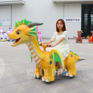 รถสกู๊ตเตอร์ไฟฟ้าขี่เหรียญแบบสตางค์มังกรตะวันตก - Product Image 5